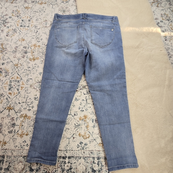 Democracy Denim Distressed Stretch Pants Women Plus Size 16 - Picture 7 of 7